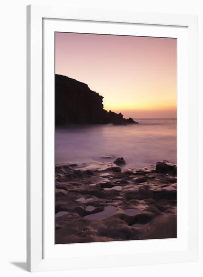 Playa De La Pared, La Pared, Fuerteventura, Canary Islands, Spain, Atlantic, Europe-Markus Lange-Framed Photographic Print