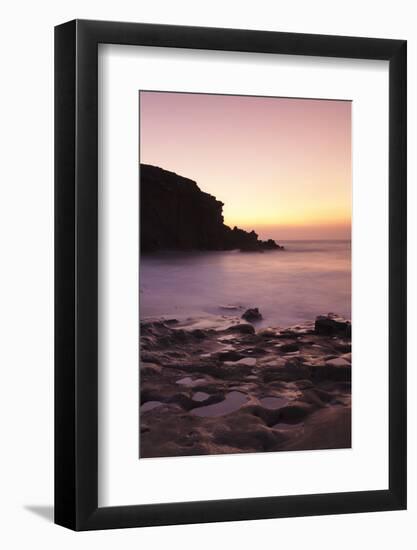 Playa De La Pared, La Pared, Fuerteventura, Canary Islands, Spain, Atlantic, Europe-Markus Lange-Framed Photographic Print