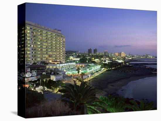 Playa De Las Americas, Tenerife, Canary Islands, Spain-John Miller-Stretched Canvas