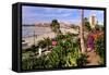 Playa De Las Vistas, Los Cristianos, Tenerife, Canary Islands, 2007-Peter Thompson-Framed Stretched Canvas