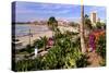 Playa De Las Vistas, Los Cristianos, Tenerife, Canary Islands, 2007-Peter Thompson-Stretched Canvas