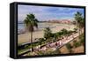 Playa De Las Vistas, Los Cristianos, Tenerife, Canary Islands, 2007-Peter Thompson-Framed Stretched Canvas