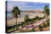 Playa De Las Vistas, Los Cristianos, Tenerife, Canary Islands, 2007-Peter Thompson-Stretched Canvas