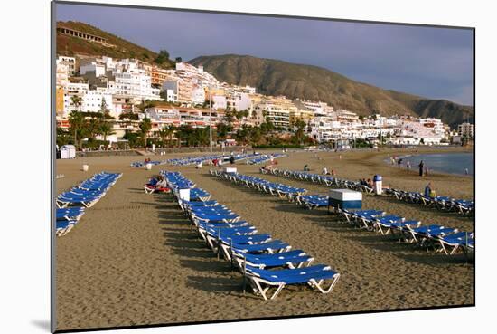 Playa De Las Vistas, Los Cristianos, Tenerife, Canary Islands, 2007-Peter Thompson-Mounted Photographic Print