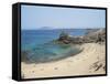 Playa De Papagayo, Lanzarote, Canary Islands, Spain, Atlantic-Hans Peter Merten-Framed Stretched Canvas