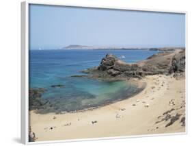 Playa De Papagayo, Lanzarote, Canary Islands, Spain, Atlantic-Hans Peter Merten-Framed Photographic Print