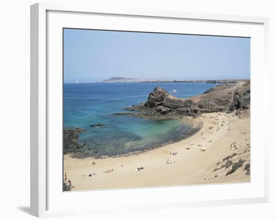 Playa De Papagayo, Lanzarote, Canary Islands, Spain, Atlantic-Hans Peter Merten-Framed Photographic Print