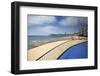 Playa De Poniente, Benidorm, Alicante, Spain - Beach, City and Promenade.-EdSamuel-Framed Photographic Print