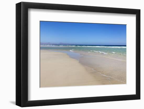 Playa De Sotavento, Risco Del Paso, Fuerteventura, Canary Islands, Spain, Atlantic, Europe-Markus Lange-Framed Photographic Print