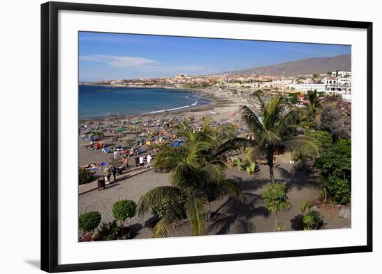 Playa De Torviscas Beach, Playa De Las Americas, Tenerife, Canary Islands, 2007-Peter Thompson-Framed Photographic Print