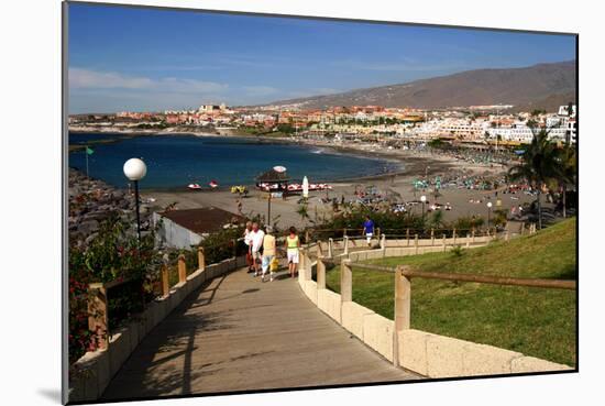 Playa De Torviscas Beach, Playa De Las Americas, Tenerife, Canary Islands, 2007-Peter Thompson-Mounted Photographic Print