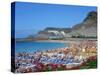 Playa Del Amadores, Gran Canaria, Canary Islands-Peter Thompson-Stretched Canvas