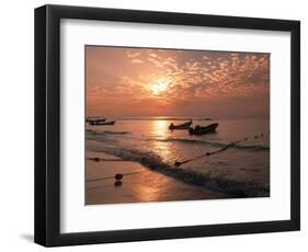 Playa Del Carmen Beach, Yucatan, Mexico-Walter Bibikow-Framed Photographic Print