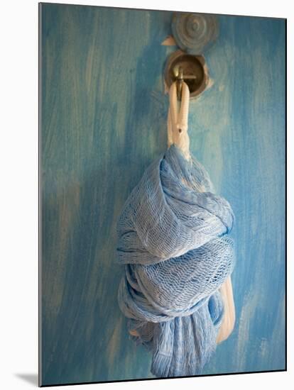 Playa Del Carmen, Mexico; a Hammock Hanging on a Wall in a Hotel-Dan Bannister-Mounted Photographic Print