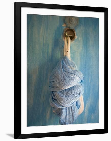 Playa Del Carmen, Mexico; a Hammock Hanging on a Wall in a Hotel-Dan Bannister-Framed Photographic Print