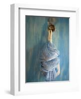 Playa Del Carmen, Mexico; a Hammock Hanging on a Wall in a Hotel-Dan Bannister-Framed Photographic Print