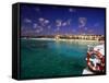 Playa Del Carmen, Quintana Roo, Mexico-Walter Bibikow-Framed Stretched Canvas