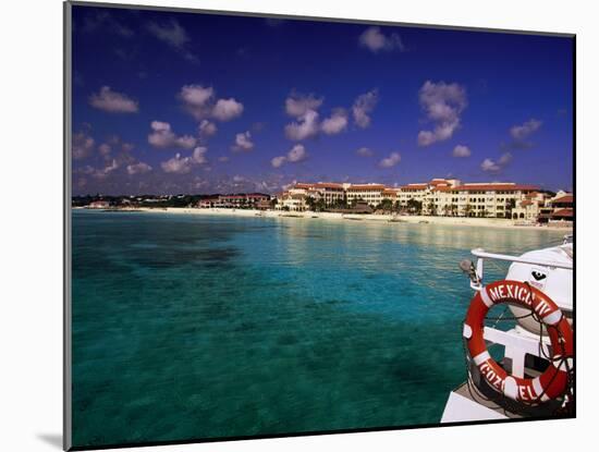 Playa Del Carmen, Quintana Roo, Mexico-Walter Bibikow-Mounted Premium Photographic Print