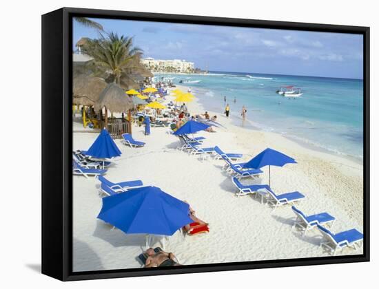 Playa Del Carmen, Yucatan, Mexico, North America-Adina Tovy-Framed Stretched Canvas