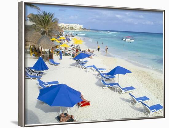 Playa Del Carmen, Yucatan, Mexico, North America-Adina Tovy-Framed Photographic Print