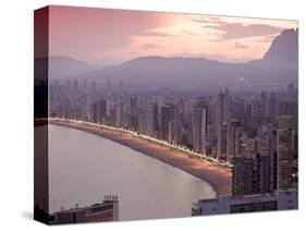 Playa Del Levante, Benidorm, Costa Blanca, Spain-Alan Copson-Stretched Canvas