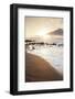 Playa Des Ingles, Beach, La Playa, Valle Gran Rey, La Gomera, Canary Islands, Spain, Atlantic-Markus Lange-Framed Photographic Print