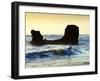 Playa El Tunco, El Salvador, Pacific Ocean Beach, Popular With Surfers, Great Waves-John Coletti-Framed Premium Photographic Print