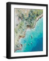 Playa Escondida from Above-Patricia Pinto-Framed Art Print