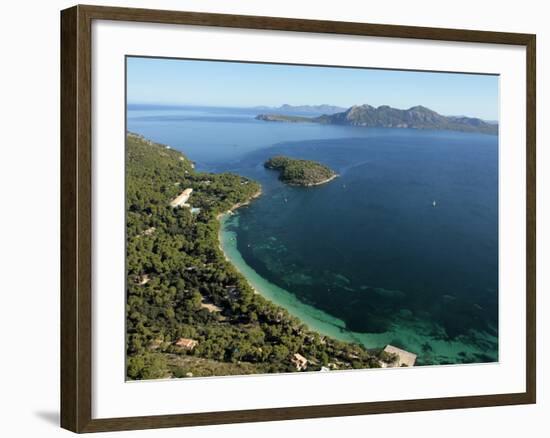 Playa Formentor and Hotel Formentor, Mallorca, Balearic Islands, Spain, Mediterranean, Europe-Hans Peter Merten-Framed Photographic Print