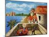 Playa Gorda II-Oscar Ortiz-Mounted Giclee Print