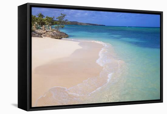 Playa Guardalvaca, Holguin Province, Cuba, West Indies, Caribbean, Central America-Jane Sweeney-Framed Stretched Canvas