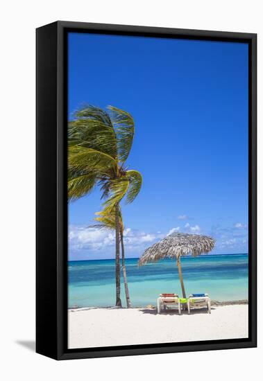 Playa Guardalvaca, Holguin Province, Cuba, West Indies, Caribbean, Central America-Jane Sweeney-Framed Stretched Canvas