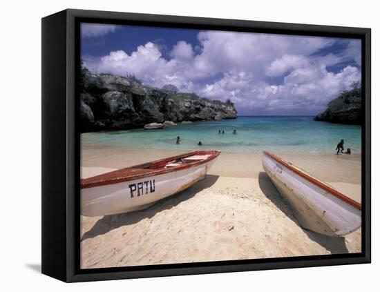 Playa Lagun, Curacao, Caribbean-Michele Westmorland-Framed Stretched Canvas