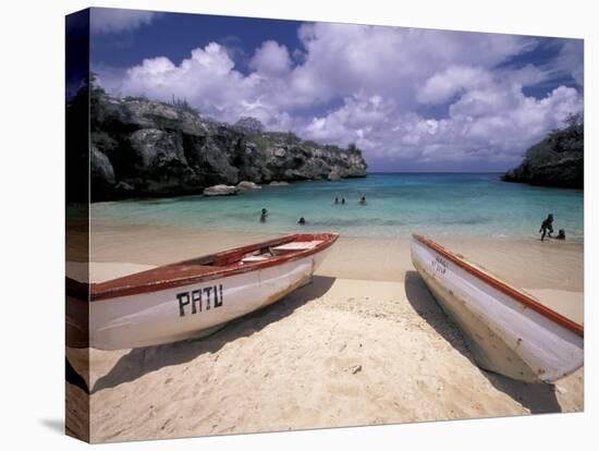 Playa Lagun, Curacao, Caribbean-Michele Westmorland-Stretched Canvas
