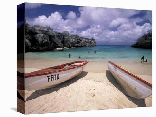 Playa Lagun, Curacao, Caribbean-Michele Westmorland-Stretched Canvas