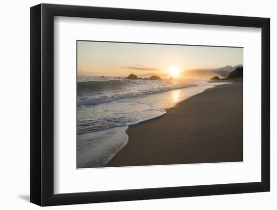 Playa los Angeles at dawn, Magdalena Department, Caribbean-Ben Pipe-Framed Photographic Print