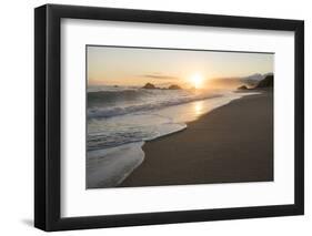 Playa los Angeles at dawn, Magdalena Department, Caribbean-Ben Pipe-Framed Photographic Print