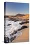 Playa Mujeres at Sundown, Papagayo Beaches, Near Playa Blanca, Lanzarote, Canary Islands, Spain-Markus Lange-Stretched Canvas