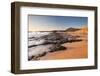 Playa Mujeres at Sundown, Papagayo Beaches, Near Playa Blanca, Lanzarote, Canary Islands, Spain-Markus Lange-Framed Photographic Print