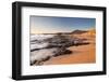 Playa Mujeres at Sundown, Papagayo Beaches, Near Playa Blanca, Lanzarote, Canary Islands, Spain-Markus Lange-Framed Photographic Print