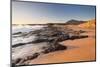 Playa Mujeres at Sundown, Papagayo Beaches, Near Playa Blanca, Lanzarote, Canary Islands, Spain-Markus Lange-Mounted Photographic Print