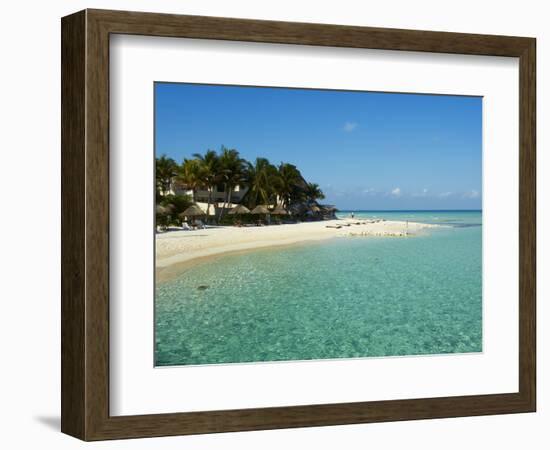 Playa Norte Beach, Isla Mujeres Island, Riviera Maya, Quintana Roo, Mexico, North America-null-Framed Photographic Print