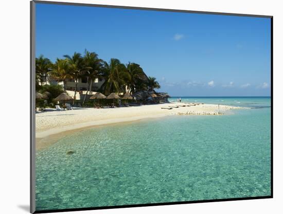 Playa Norte Beach, Isla Mujeres Island, Riviera Maya, Quintana Roo, Mexico, North America-null-Mounted Photographic Print