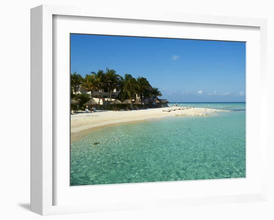 Playa Norte Beach, Isla Mujeres Island, Riviera Maya, Quintana Roo, Mexico, North America-null-Framed Photographic Print