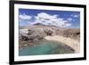 Playa Papagayo beach, near Playa Blanca, Lanzarote, Canary Islands, Spain, Atlantic, Europe-Markus Lange-Framed Photographic Print