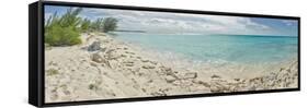 Playa Paraiso Beach from Playa Sirenas, Cayo Largo, Cuba-null-Framed Stretched Canvas