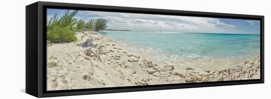 Playa Paraiso Beach from Playa Sirenas, Cayo Largo, Cuba-null-Framed Stretched Canvas