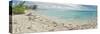 Playa Paraiso Beach from Playa Sirenas, Cayo Largo, Cuba-null-Stretched Canvas