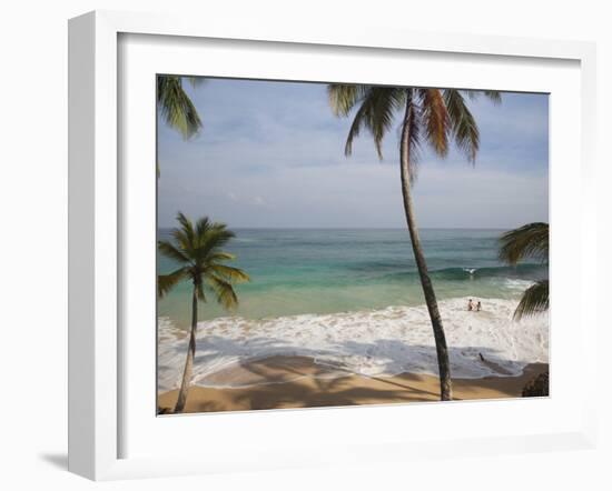 Playa Preciosa Beach, Abreu, North Coast, Dominican Republic-Walter Bibikow-Framed Photographic Print