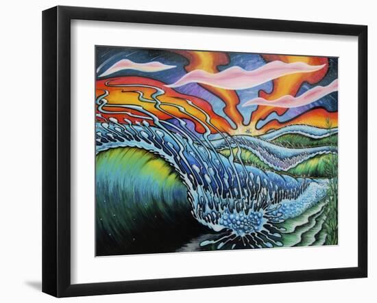 Playa-Martin Nasim-Framed Giclee Print